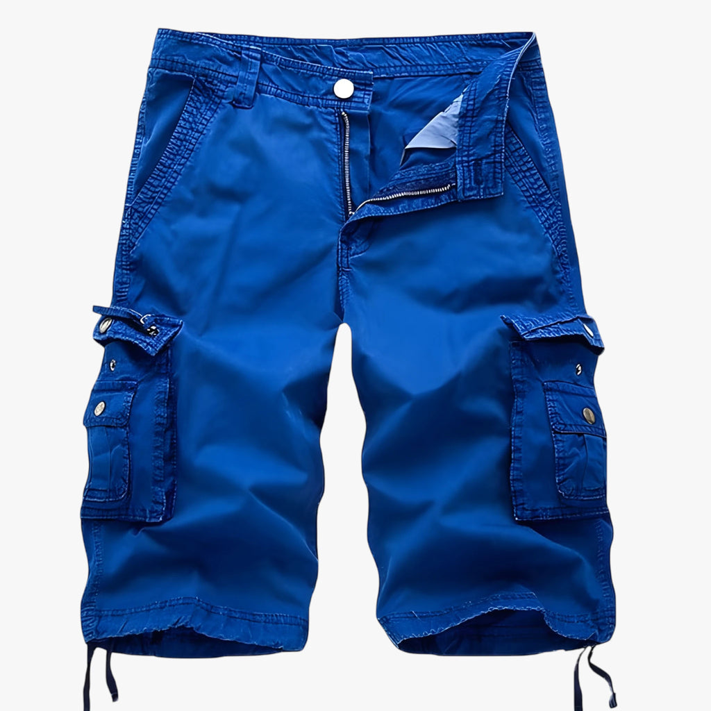 Herre Lange Trænings Cargo Shorts med Sidelommer