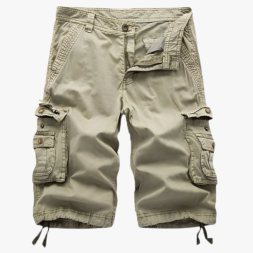 Herre Lange Trænings Cargo Shorts med Sidelommer
