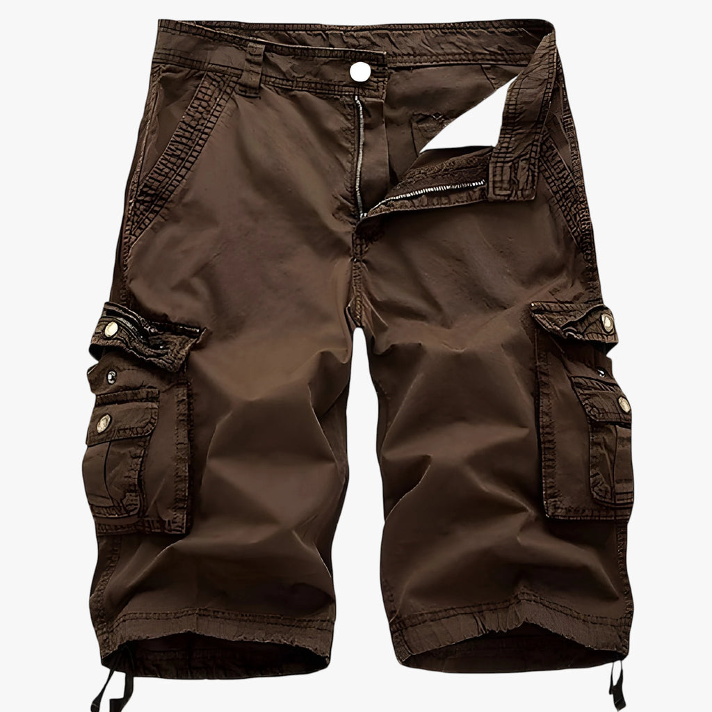 Herre Lange Trænings Cargo Shorts med Sidelommer