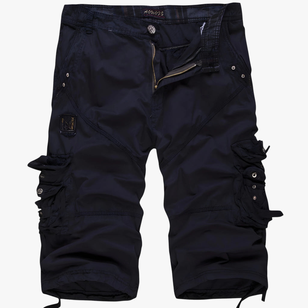 Herre Lange Vandre Cargo Shorts med Lommer