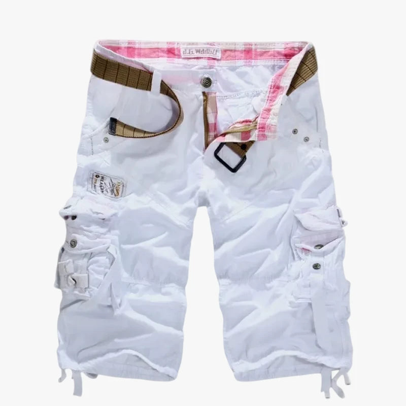 Herre Lange Vandre Cargo Shorts med Lommer
