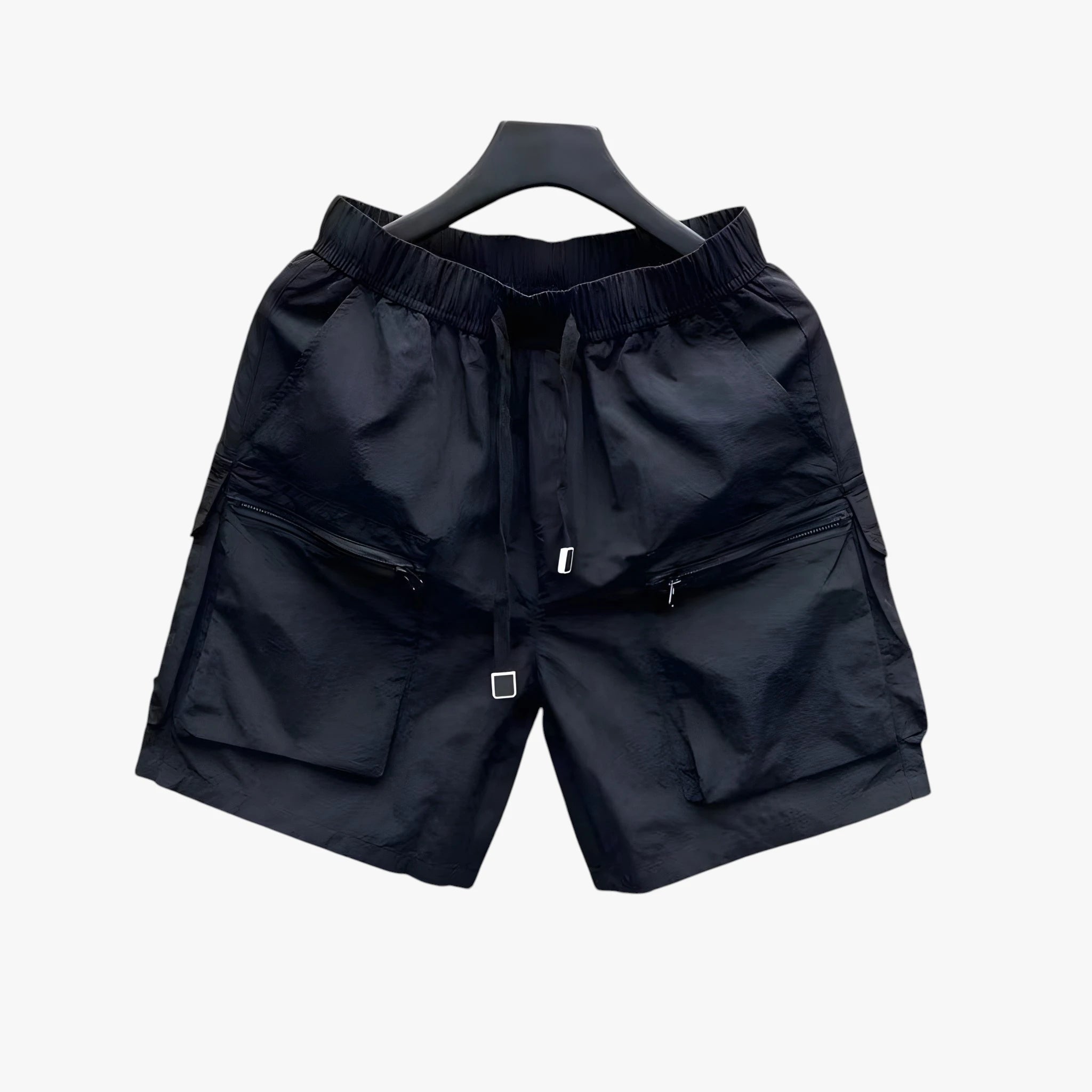 Herre Løse Cargoshorts med Lynlås og Lommer