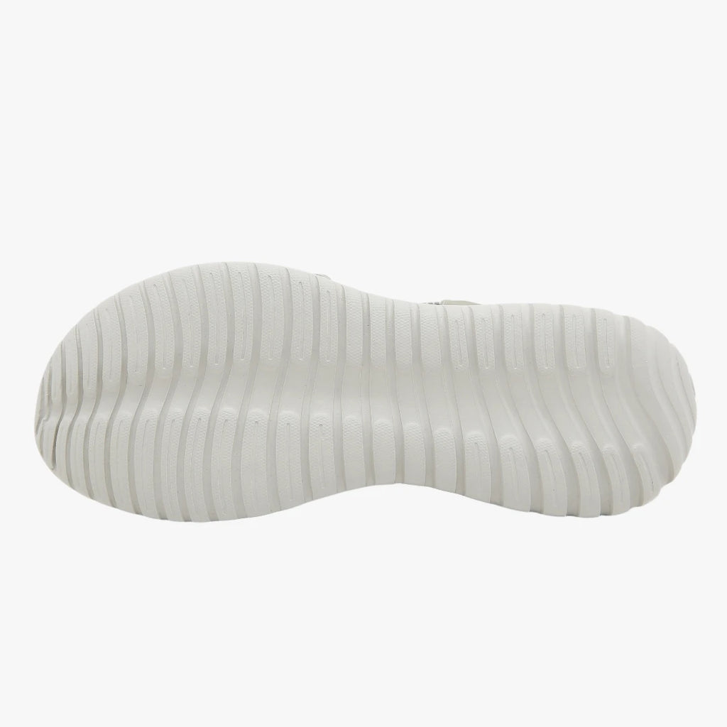 Dame Flettede Flade Sandaler med Svangstøtte og Velcro