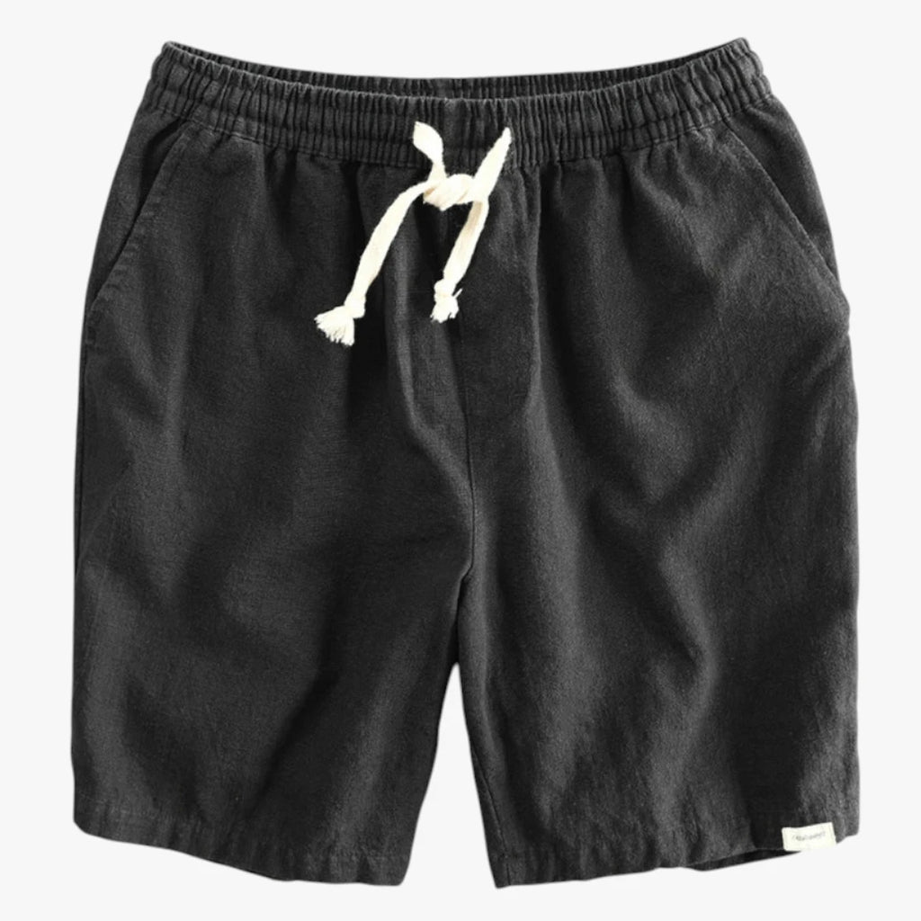 Herre Løse Shorts med Snoretræk og Sidelommer