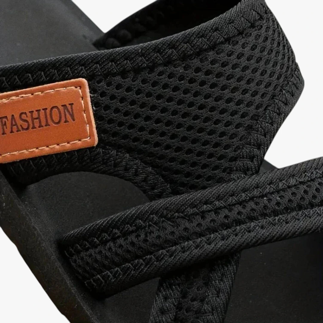 Dame Afslappede Sandaler med Plateau og Rem