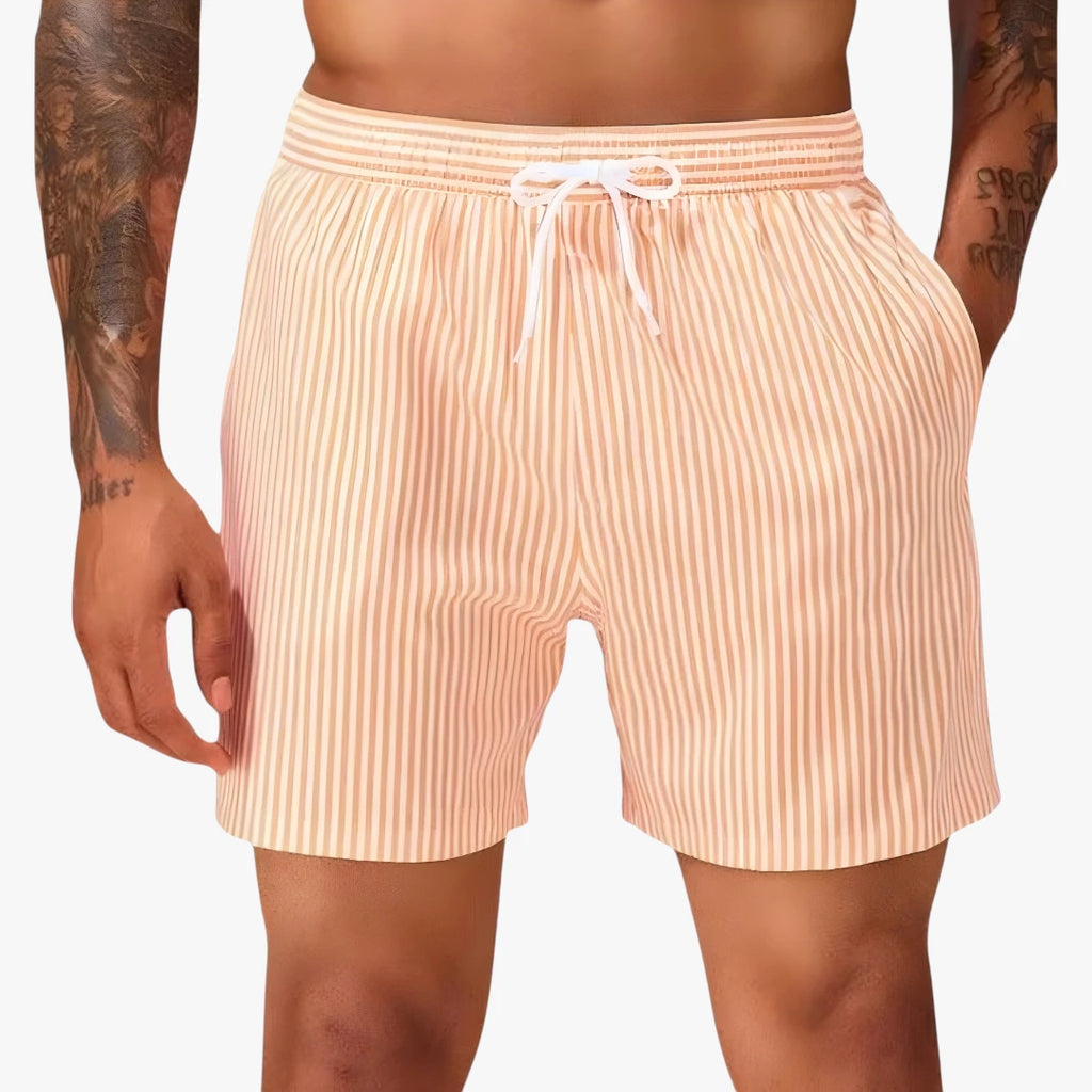Herre Badeshorts med Snøre og Lommer