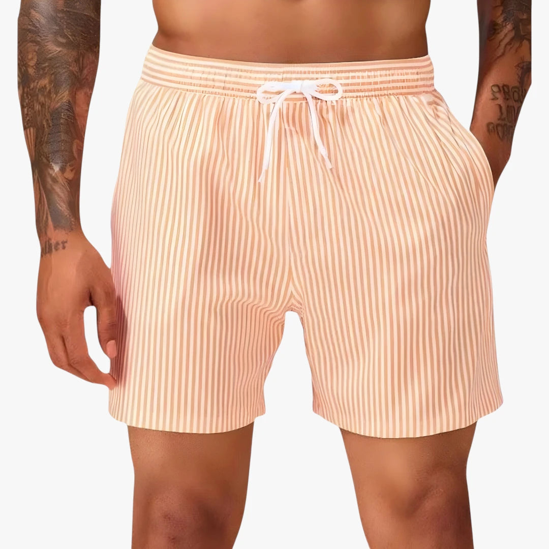 Herre Badeshorts med Snøre og Lommer