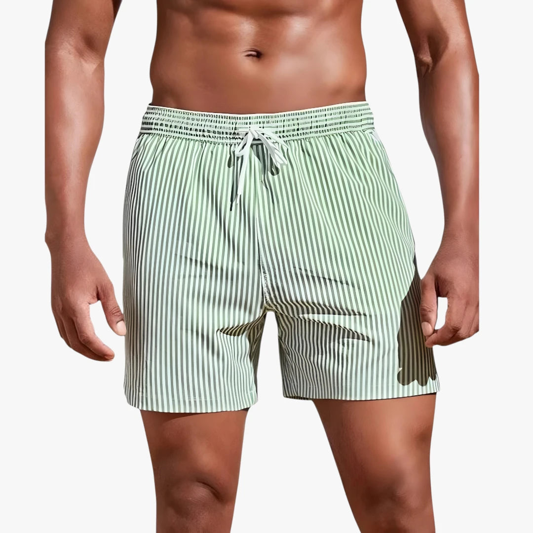 Herre Badeshorts med Snøre og Lommer