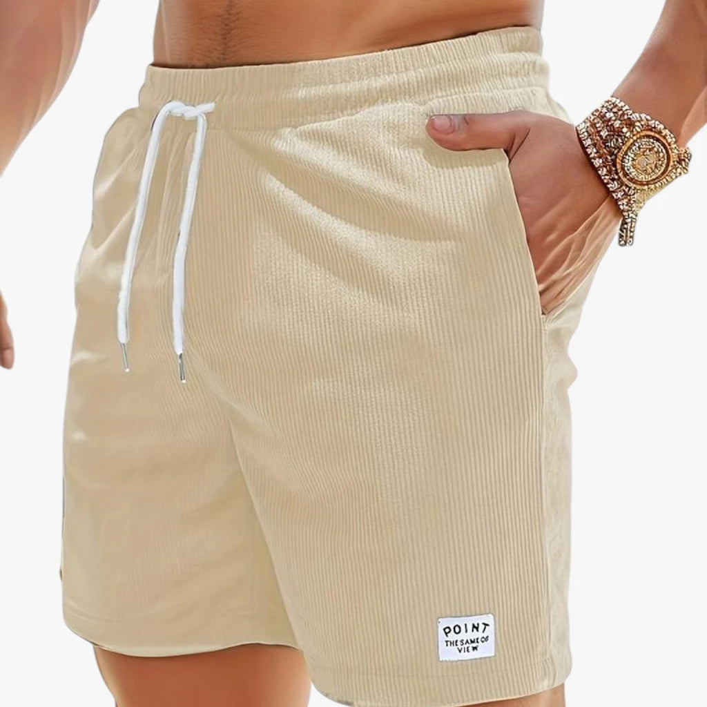 Herre Løse Shorts med Lommer og Snøre