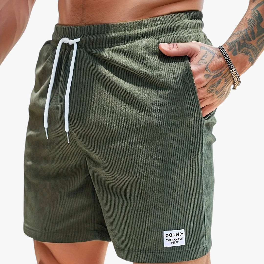 Herre Løse Shorts med Lommer og Snøre