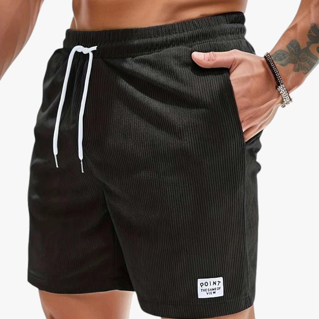 Herre Løse Shorts med Lommer og Snøre