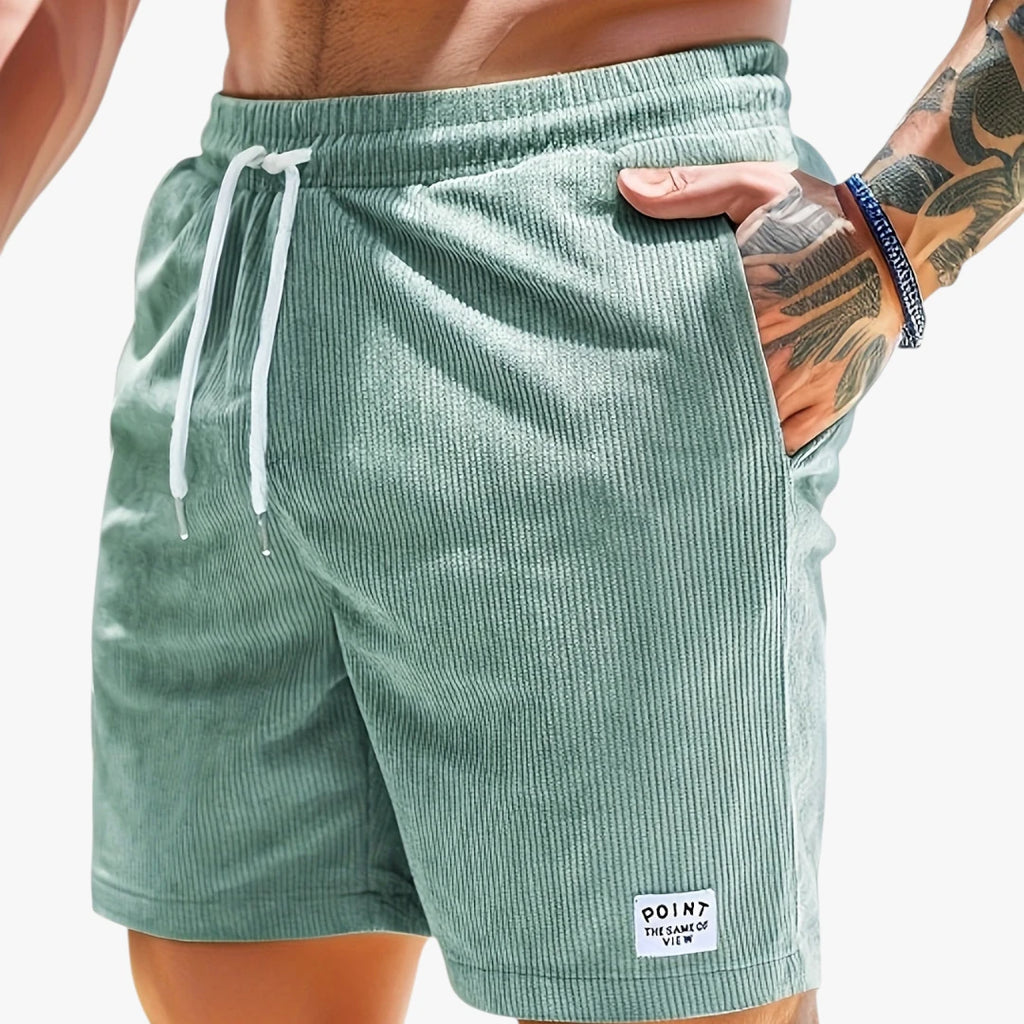 Herre Løse Shorts med Lommer og Snøre