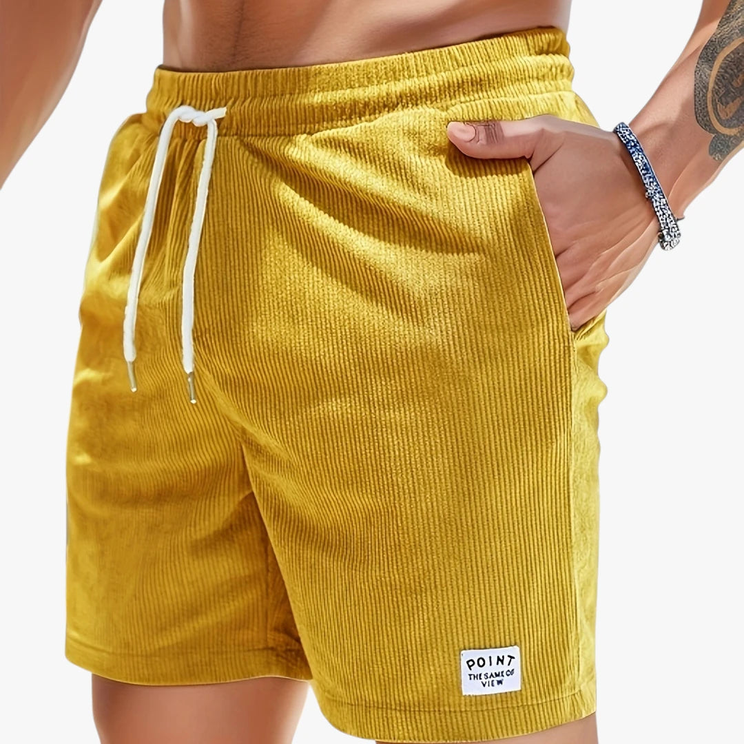 Herre Løse Shorts med Lommer og Snøre