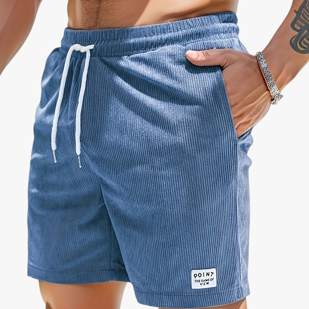 Herre Løse Shorts med Lommer og Snøre