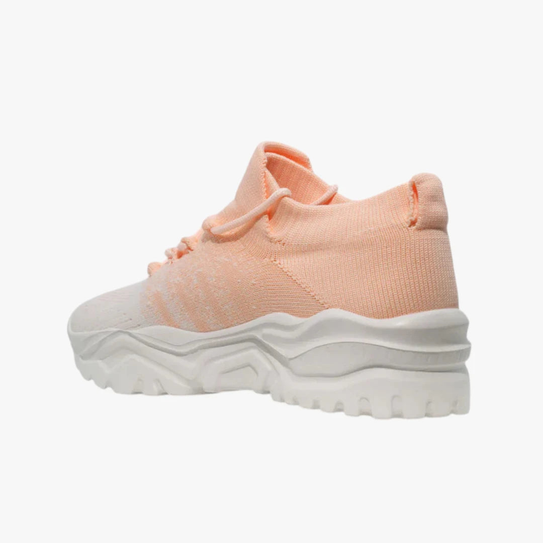 Dame Bløde Lette Sneakers med For og Snøre