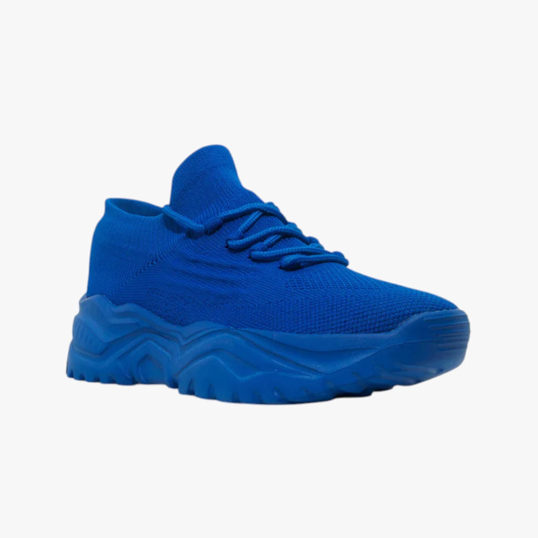 Dame Bløde Lette Sneakers med For og Snøre