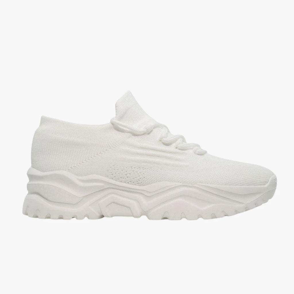 Dame Bløde Lette Sneakers med For og Snøre