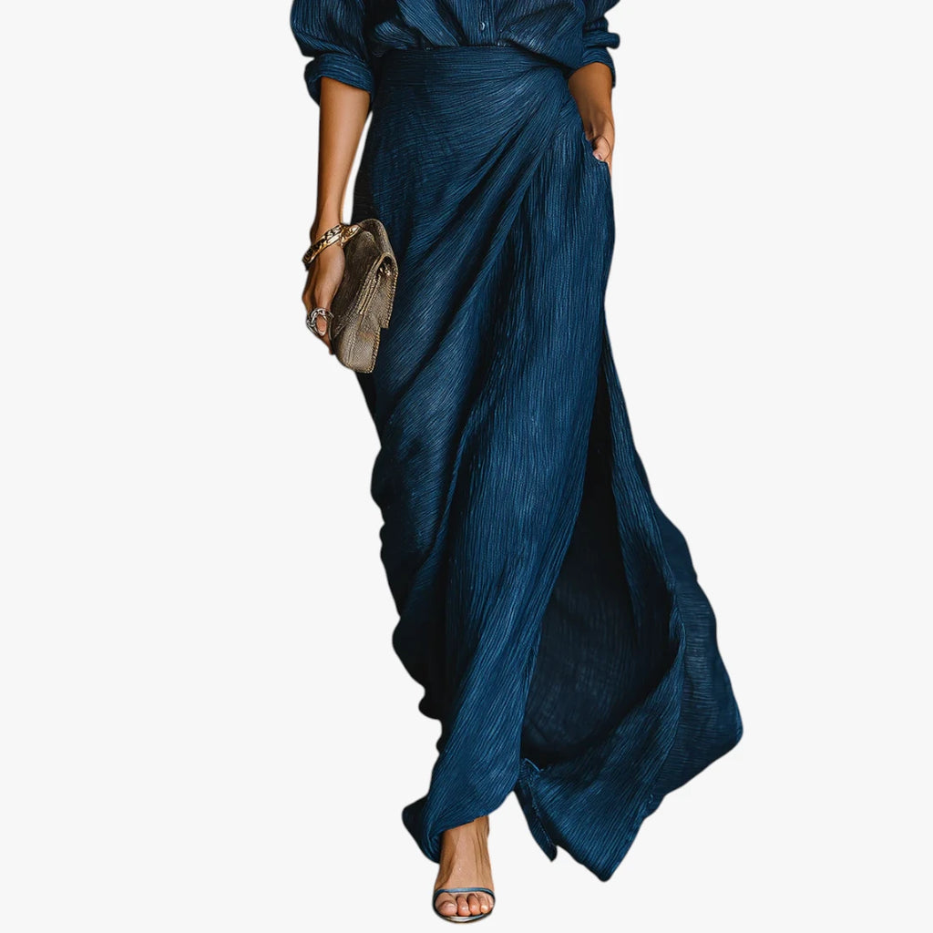 Dame Fest Maxi Sommerkjole med Slids