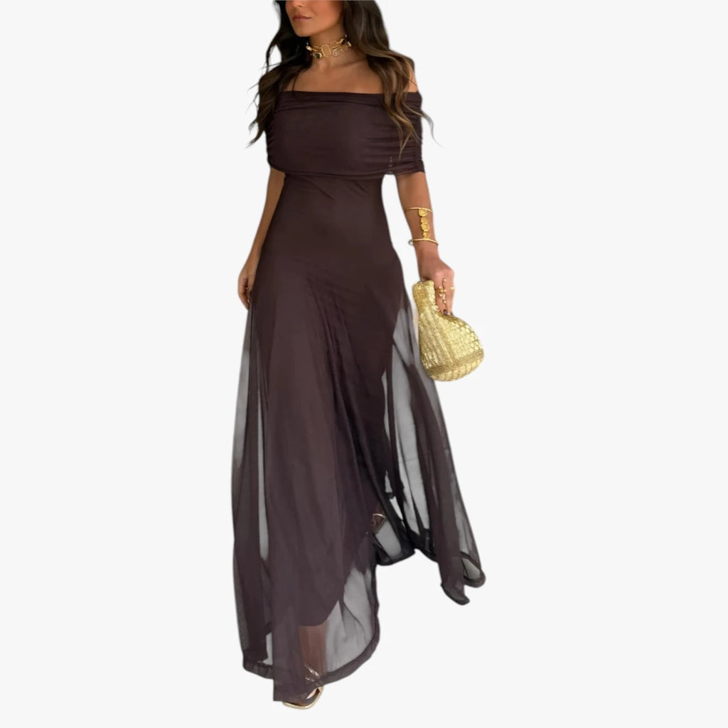 Dame Festlig Maxi Kjole til Bryllup