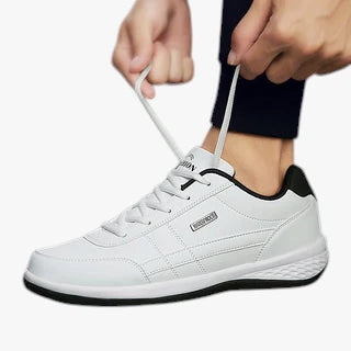 Herre Lette Sneakers med Snøre og For