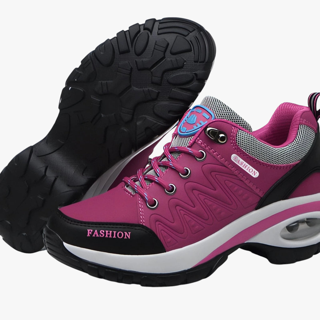 Dame Lette Sneakers med Svangstøtte og Snøre