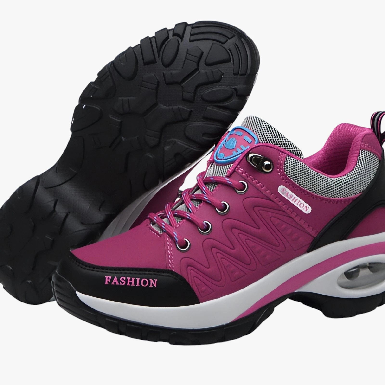 Dame Lette Sneakers med Svangstøtte og Snøre