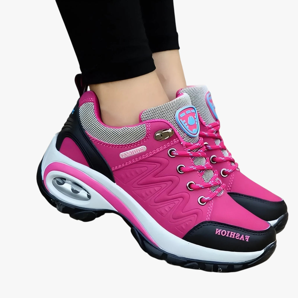 Dame Lette Sneakers med Svangstøtte og Snøre