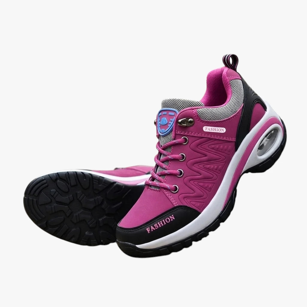 Dame Lette Sneakers med Svangstøtte og Snøre