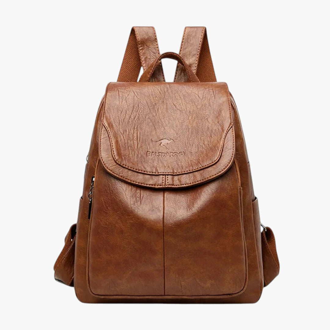 Dame Lille Designer Taske med Lynlås og Rem