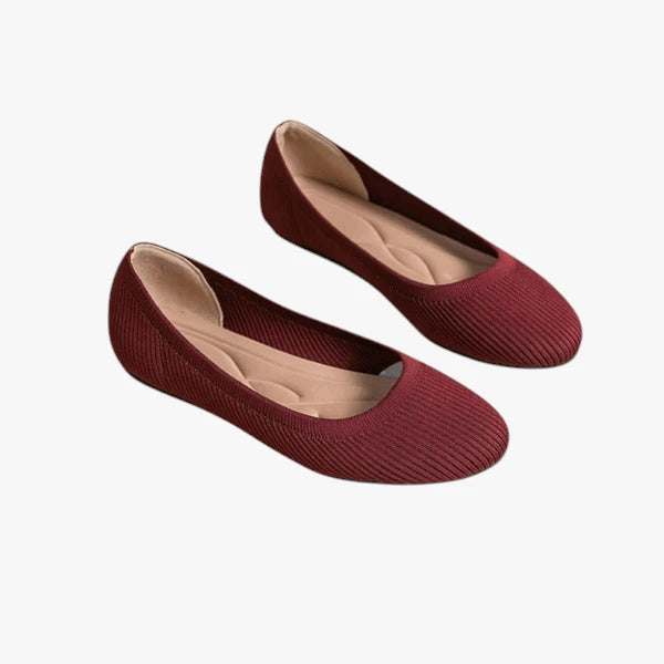 Dame Slip-on Ballerina Sko med Svangstøtte og For