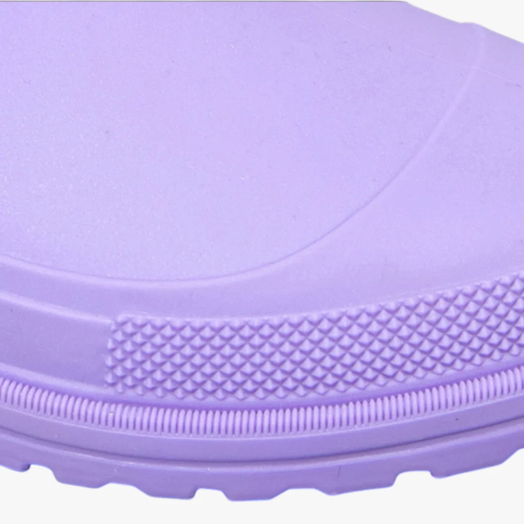 Dame Vandtætte Slip-on Gummistøvler med Hæl