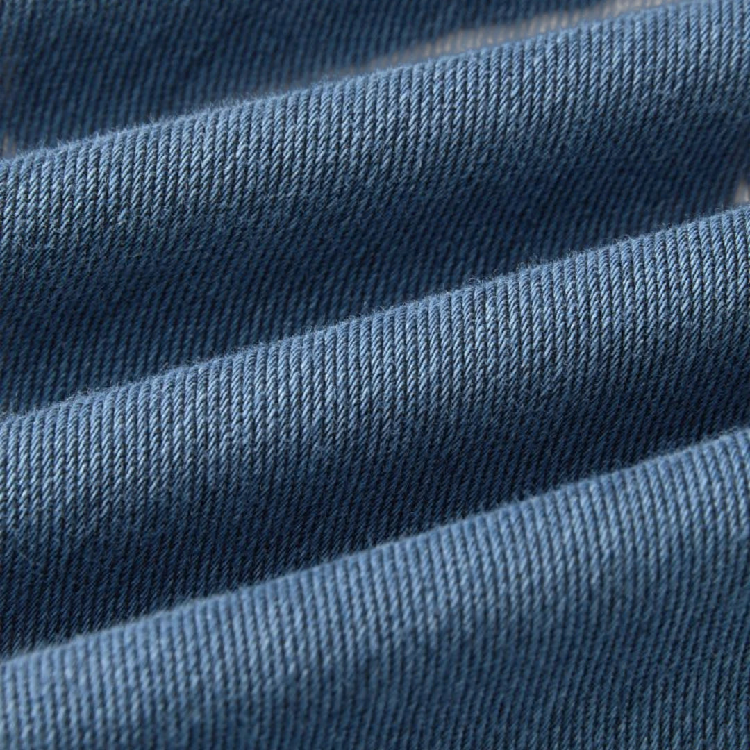 Dame Vide Jeans med Elastik i Taljen og Lommer