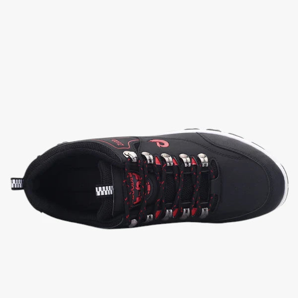 Herre Brede Lette Sneakers med Svangstøtte og Snøre