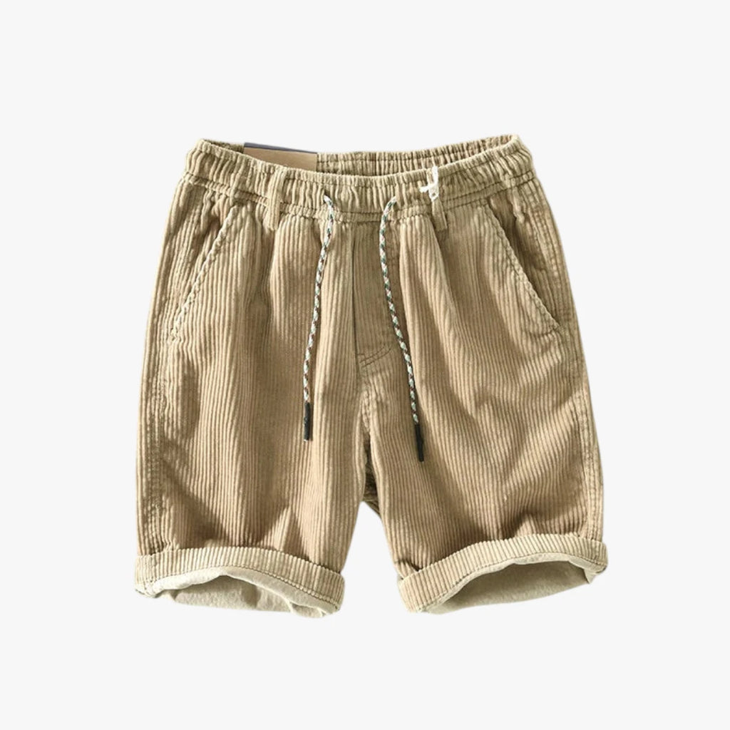 Herre Løse Shorts med Sidelommer og Snoretræk