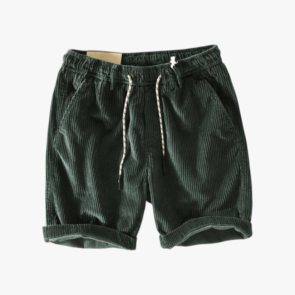 Herre Løse Shorts med Sidelommer og Snoretræk
