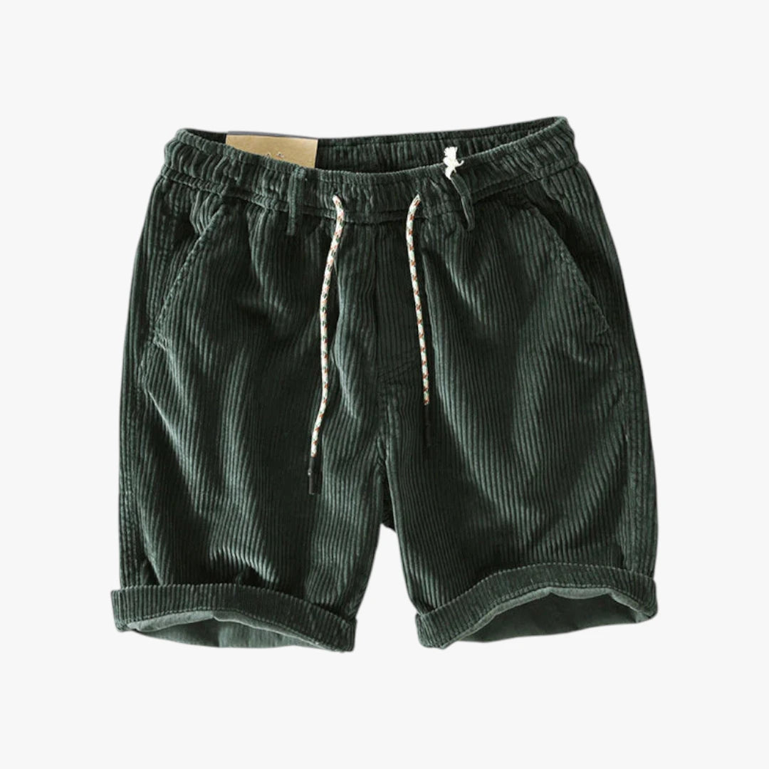 Herre Løse Shorts med Sidelommer og Snoretræk