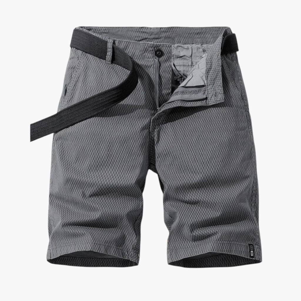 Herre Lange Shorts med Lynlås og Sidelommer
