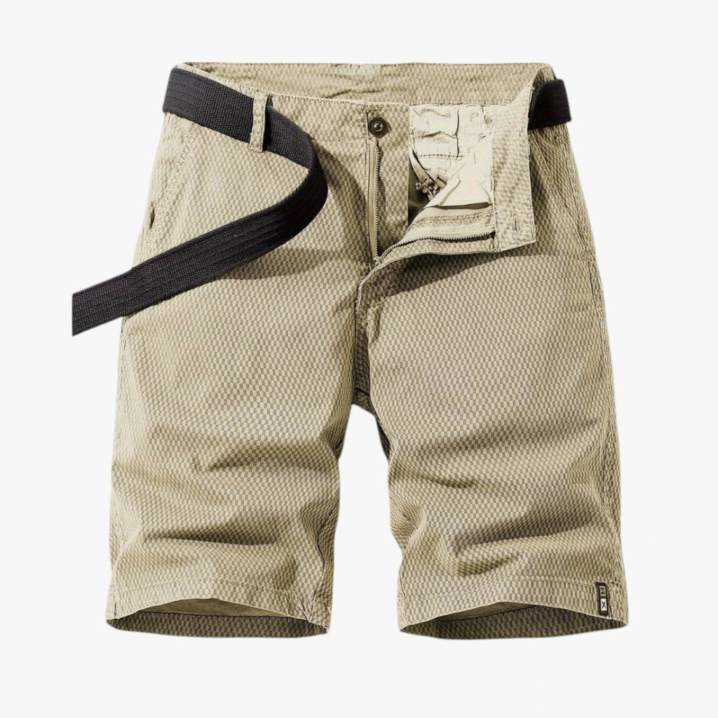 Herre Lange Shorts med Lynlås og Sidelommer