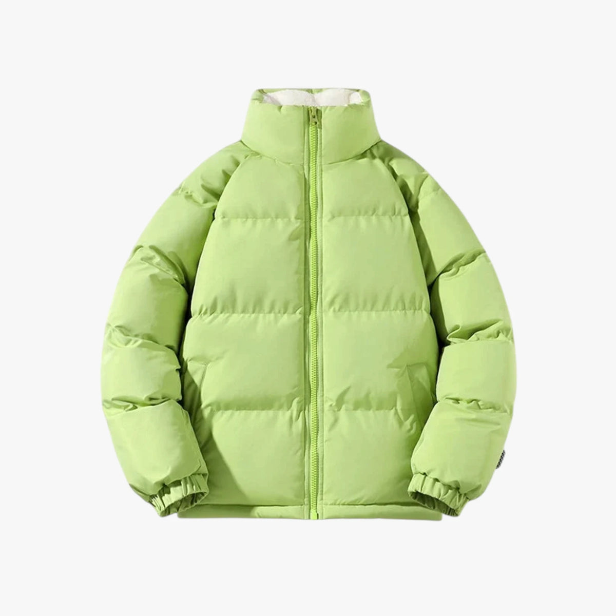 Herre Fleece Quiltet Vinterjakke med For
