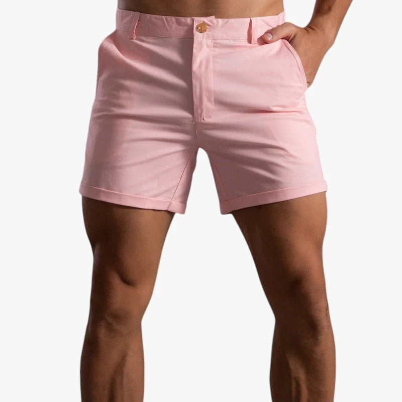 Herre Golfshorts med Lommer og Lynlås