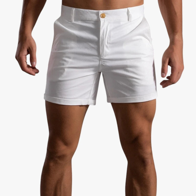 Herre Golfshorts med Lommer og Lynlås