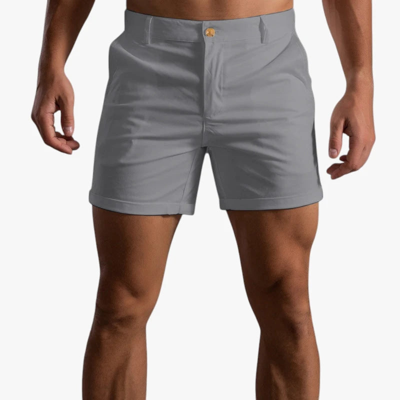 Herre Golfshorts med Lommer og Lynlås
