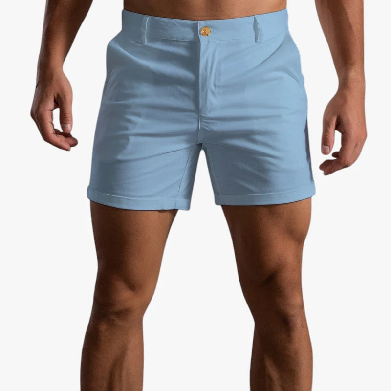 Herre Golfshorts med Lommer og Lynlås