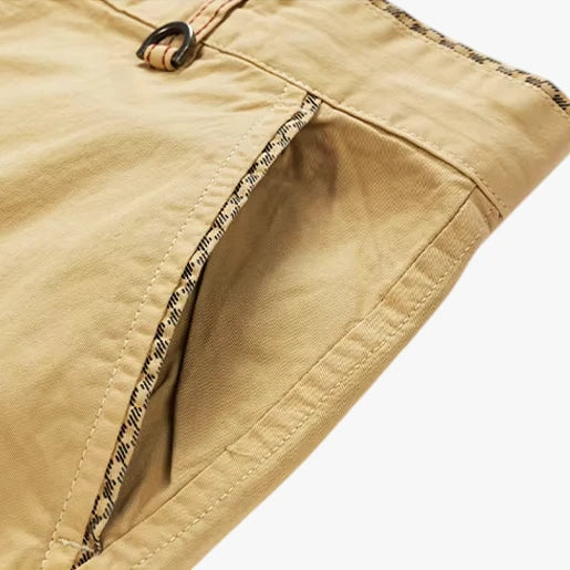 Herre Knælange Shorts med Sidelommer