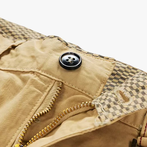 Herre Knælange Shorts med Sidelommer