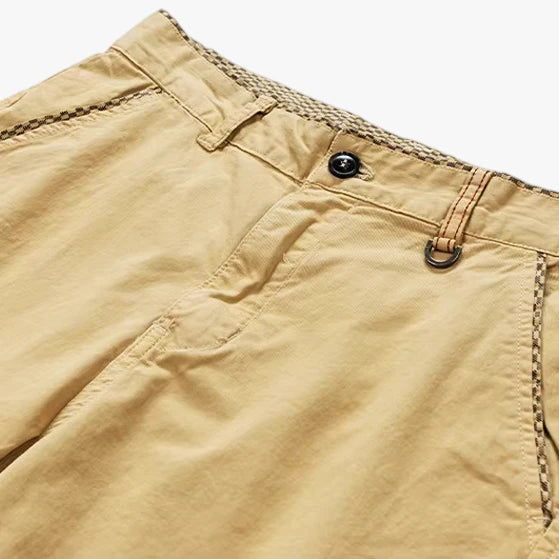 Herre Knælange Shorts med Sidelommer