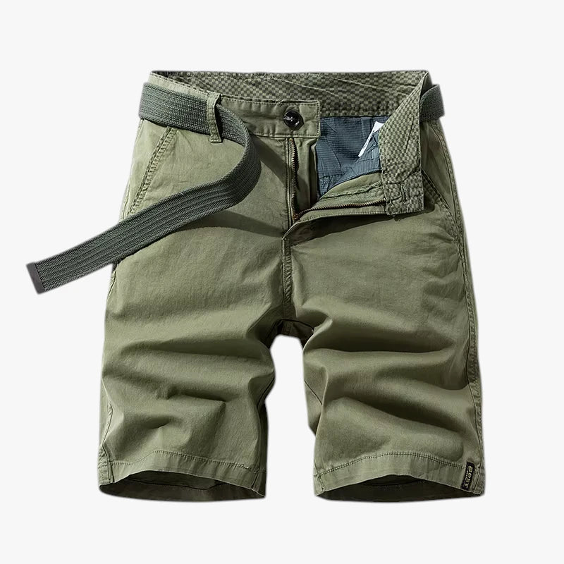 Herre Knælange Shorts med Sidelommer
