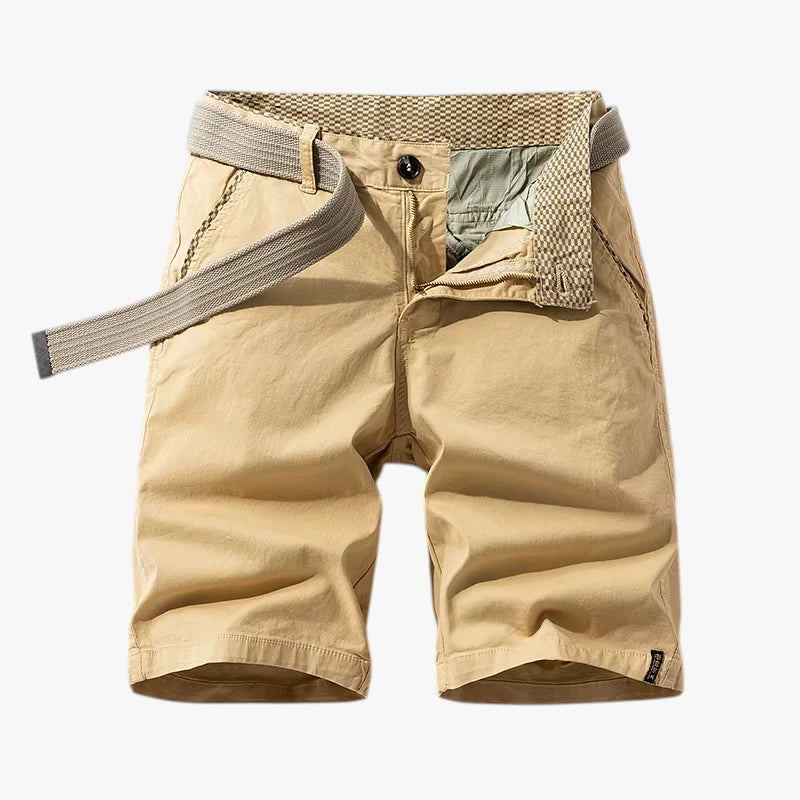 Herre Knælange Shorts med Sidelommer
