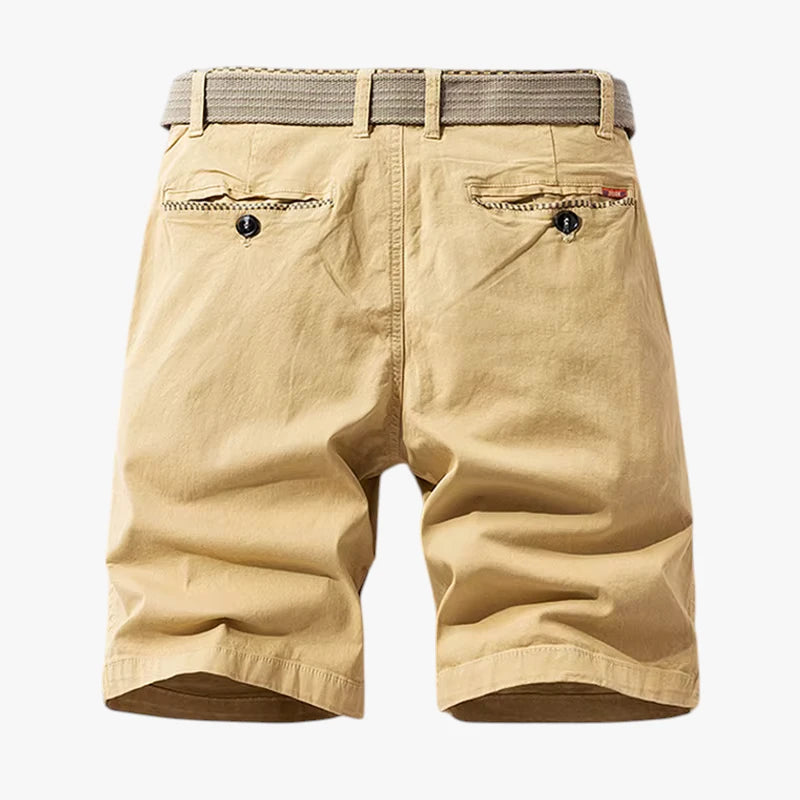 Herre Knælange Shorts med Sidelommer