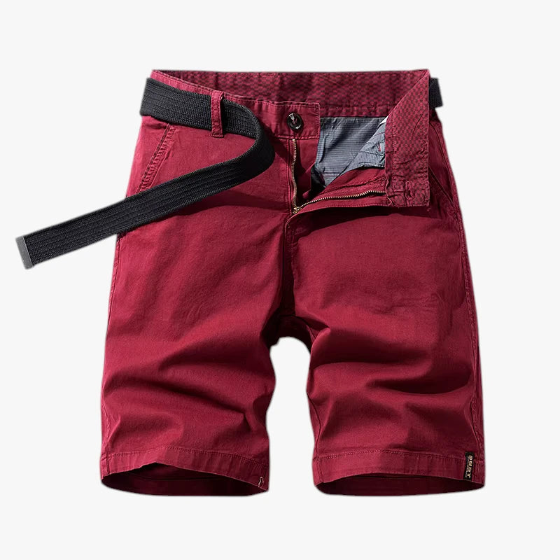 Herre Knælange Shorts med Sidelommer
